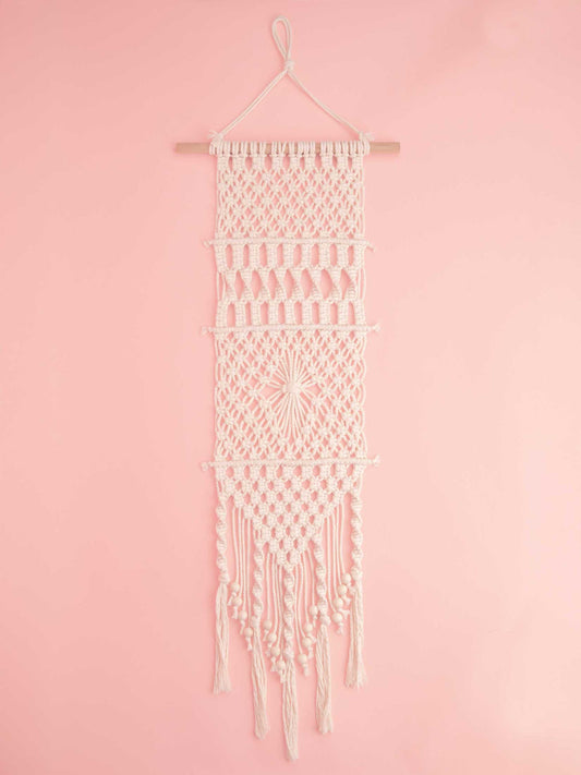 Wandbehang mit Perlen