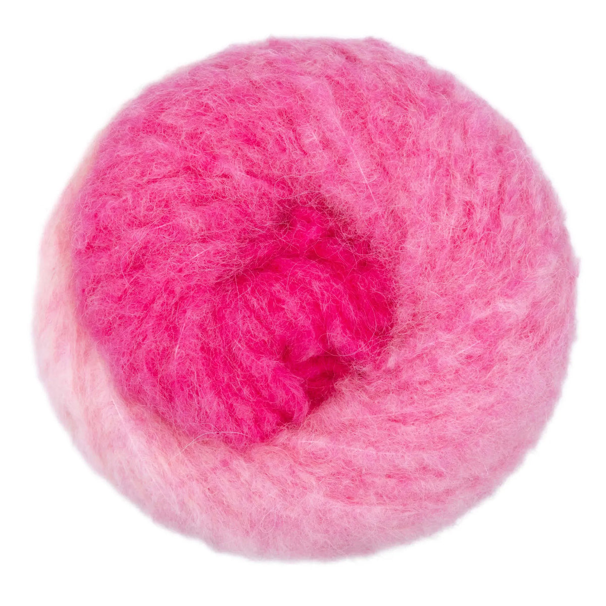 XXL two-tone scarf knitting kit made from alpaca-merino wool