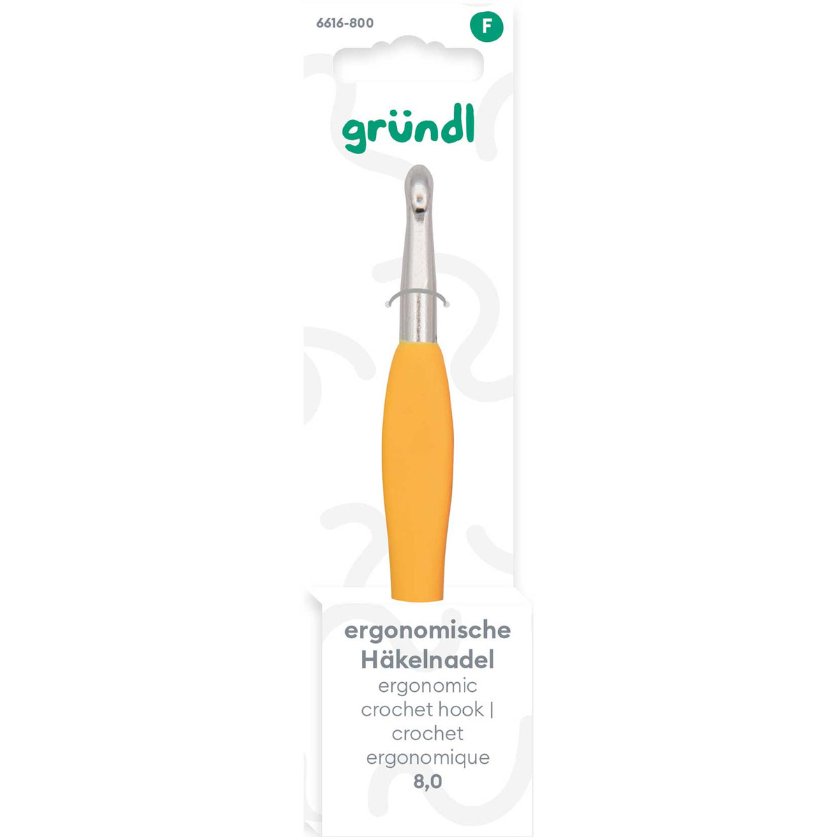 Ergonomic crochet hook