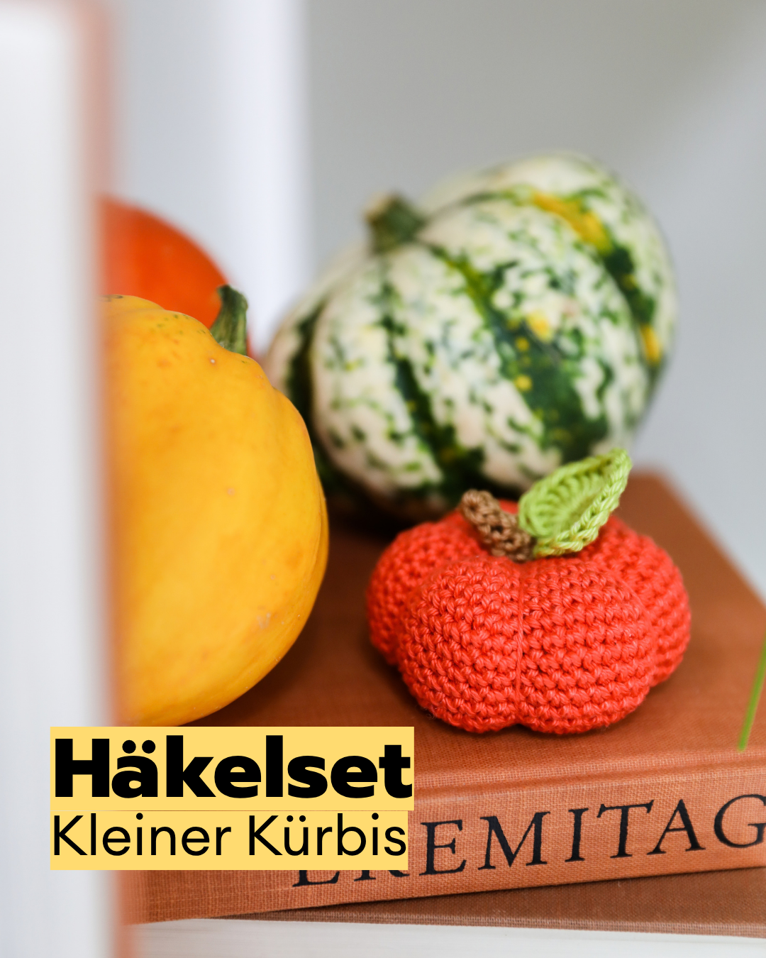 Häkelset Amigurumi Kürbis