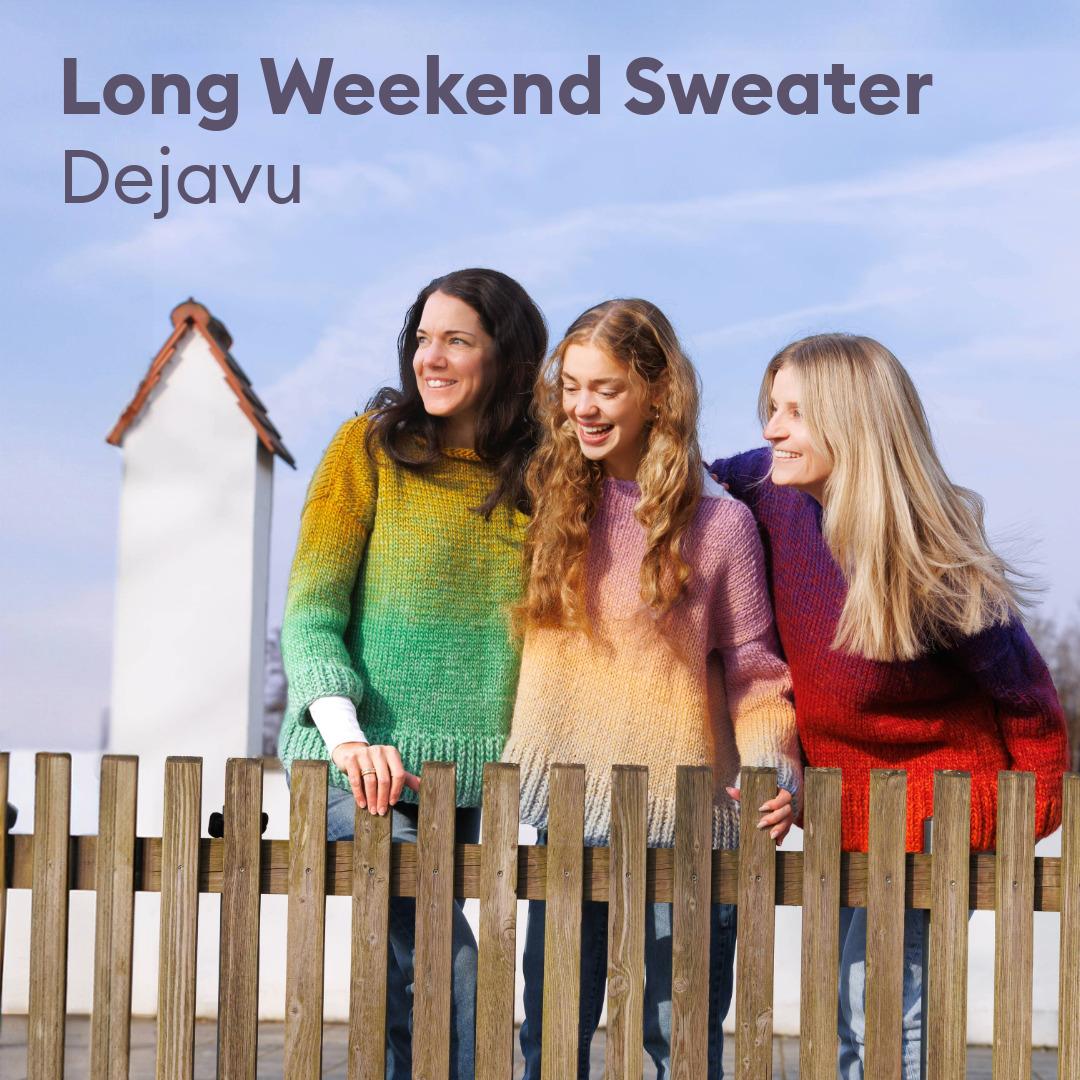Strickset Long Weekend Sweater Dejavu
