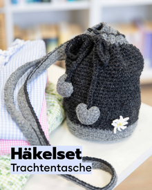 Häkelset Dirndltasche