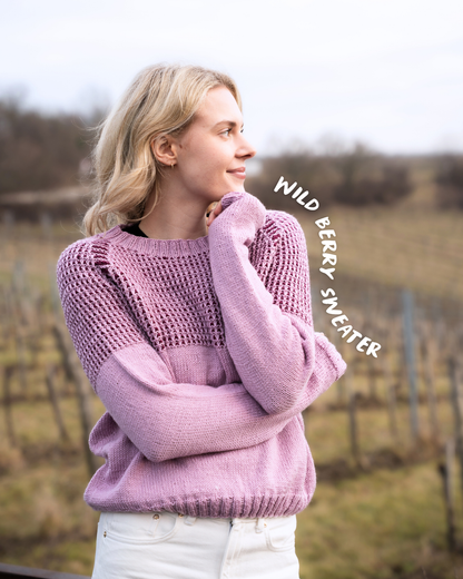 Strickset Wild Berry Sweater
