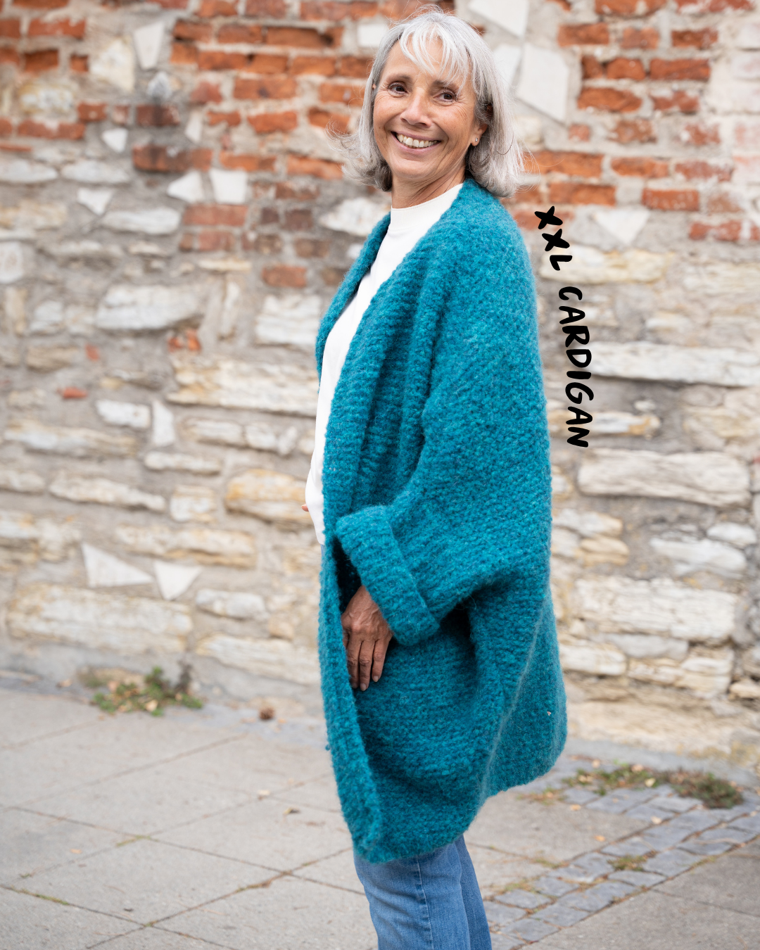 Strickset Oversize-Cardigan