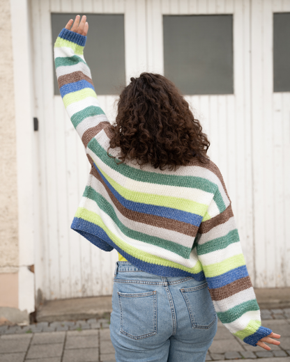 Strickset Paulina Cardigan Stripes
