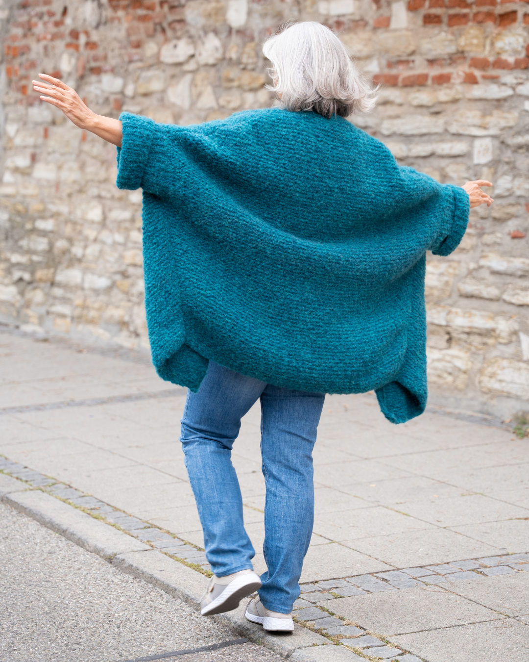 Strickset Oversize-Cardigan