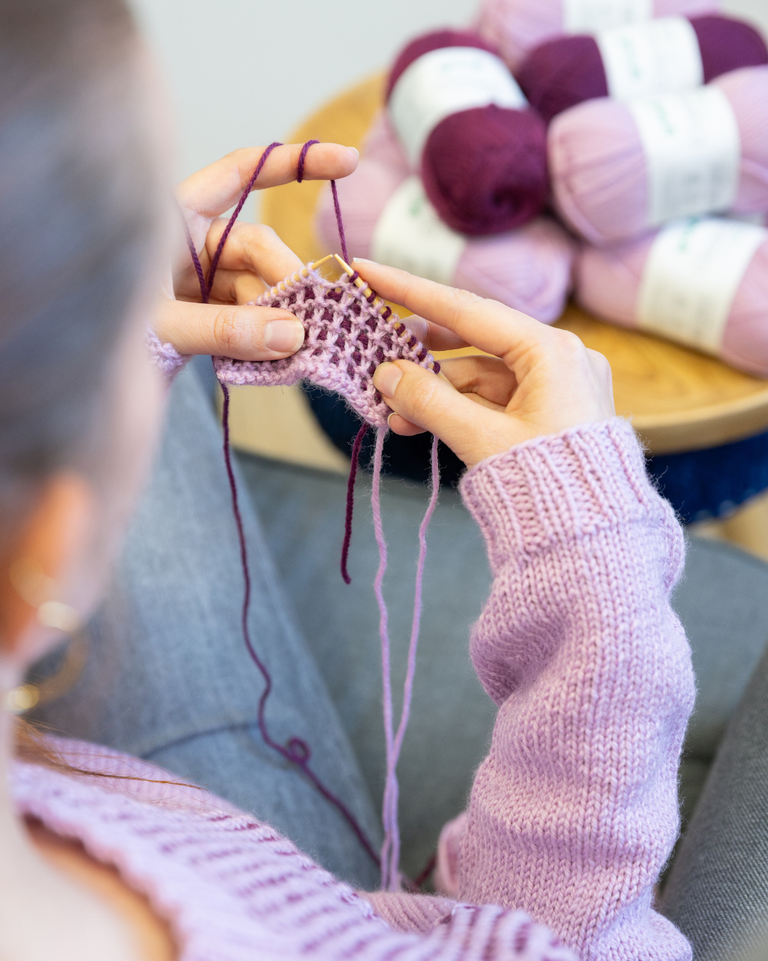 Strickset Wild Berry Sweater