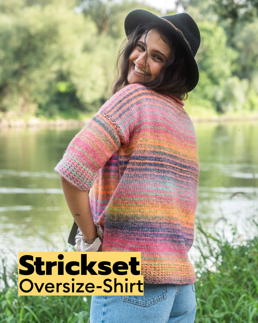 Kit de tricot pull oversize
