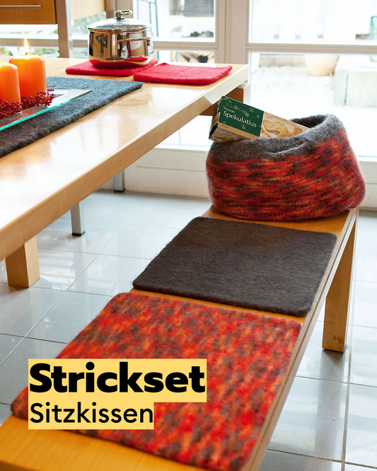 Filzset Sitzkissen