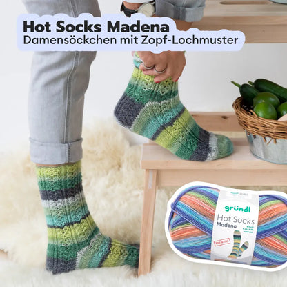 Strickset Hot Socks Neuheiten - 4-fach