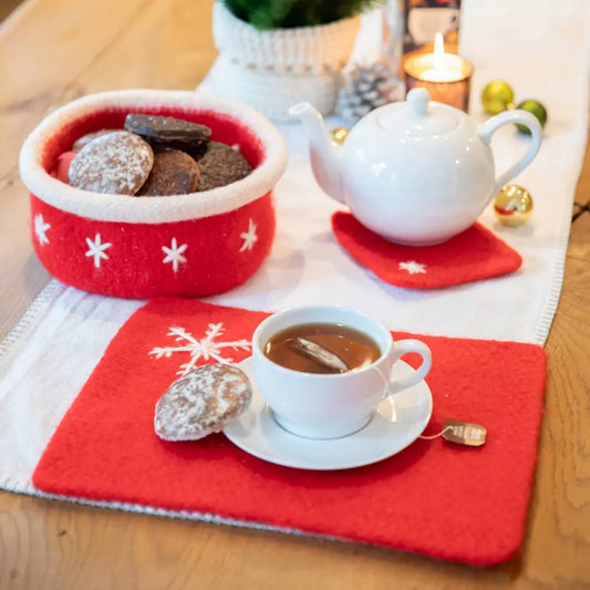 Weihnachtliches Filzset
