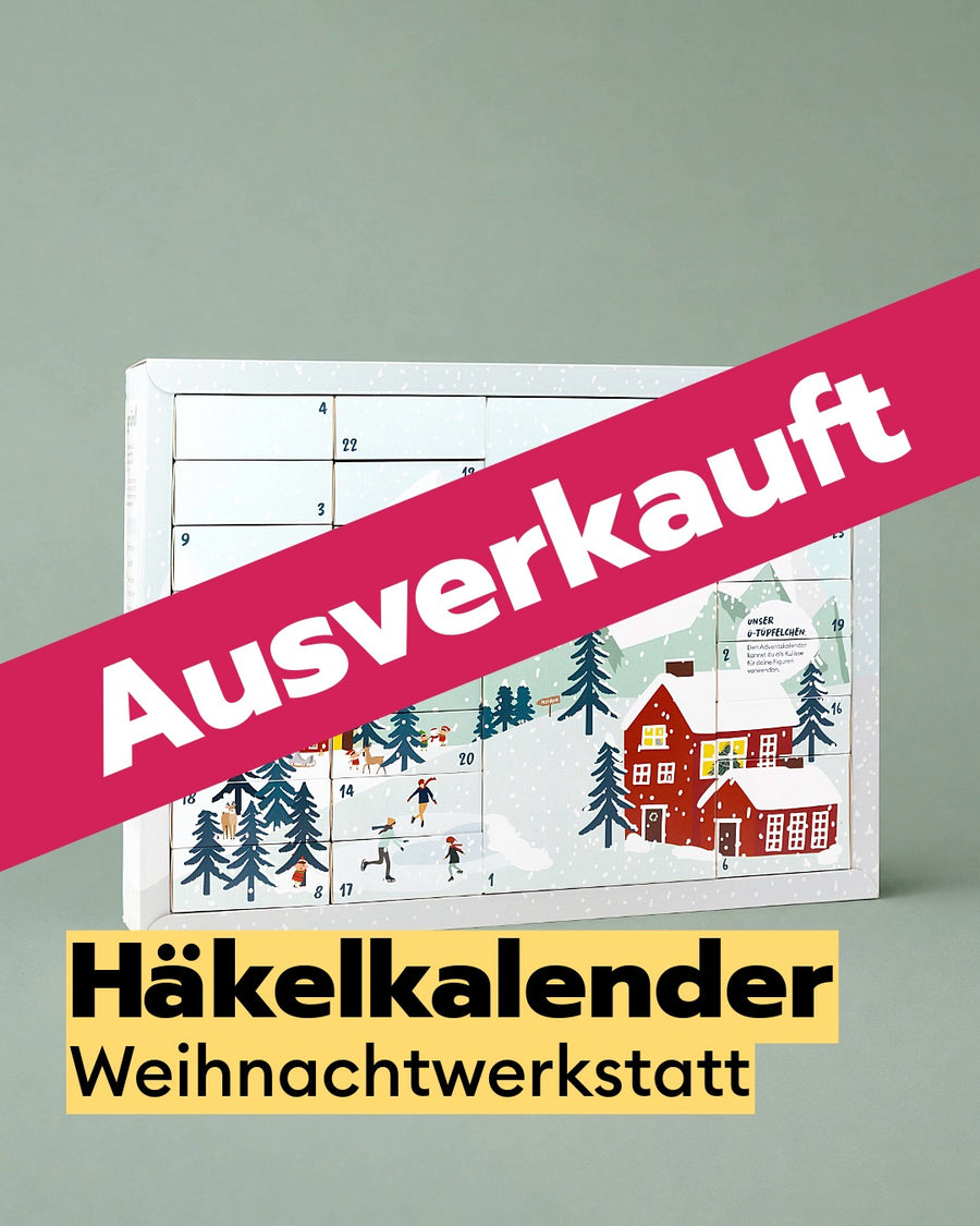 Häkel-Adventskalender Weihnachtswerkstatt