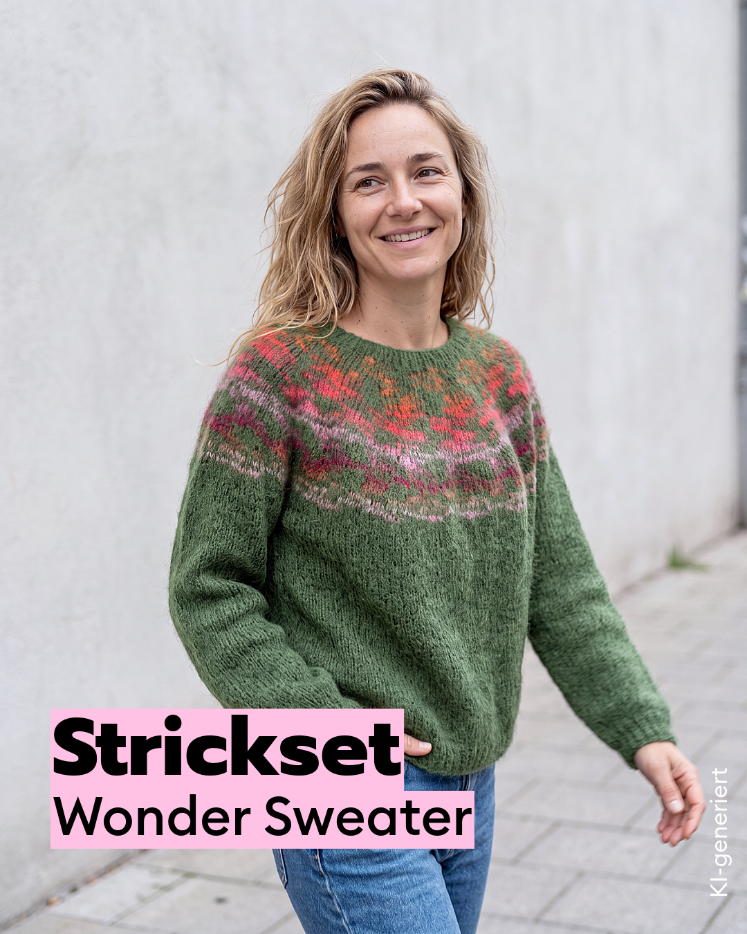 Kit de tricot Wonder Sweater