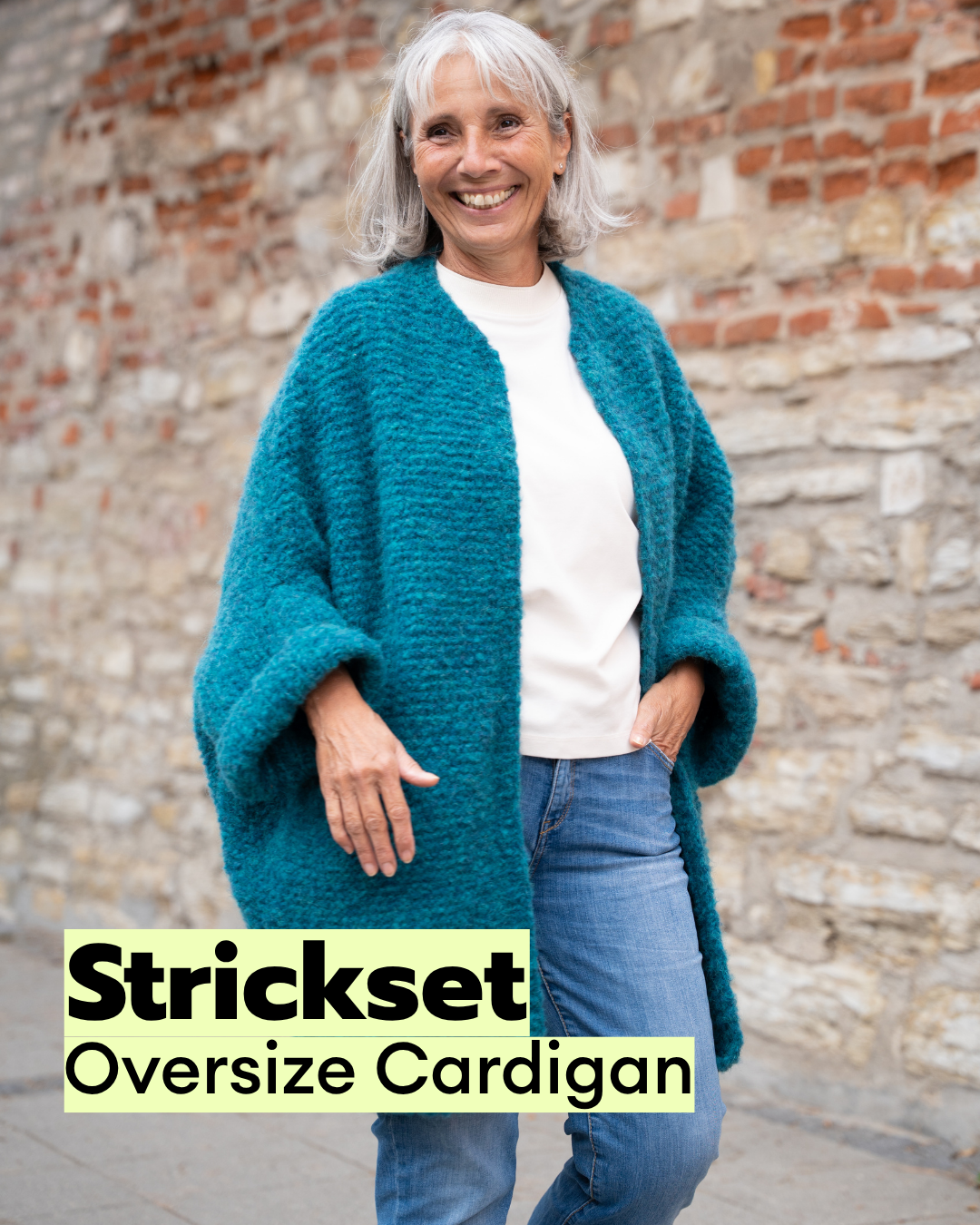 Strickset Oversize-Cardigan
