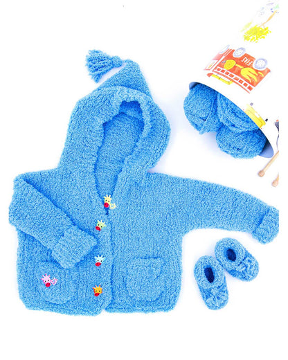Anleitung Kapuzenjäckchen und Schühchen