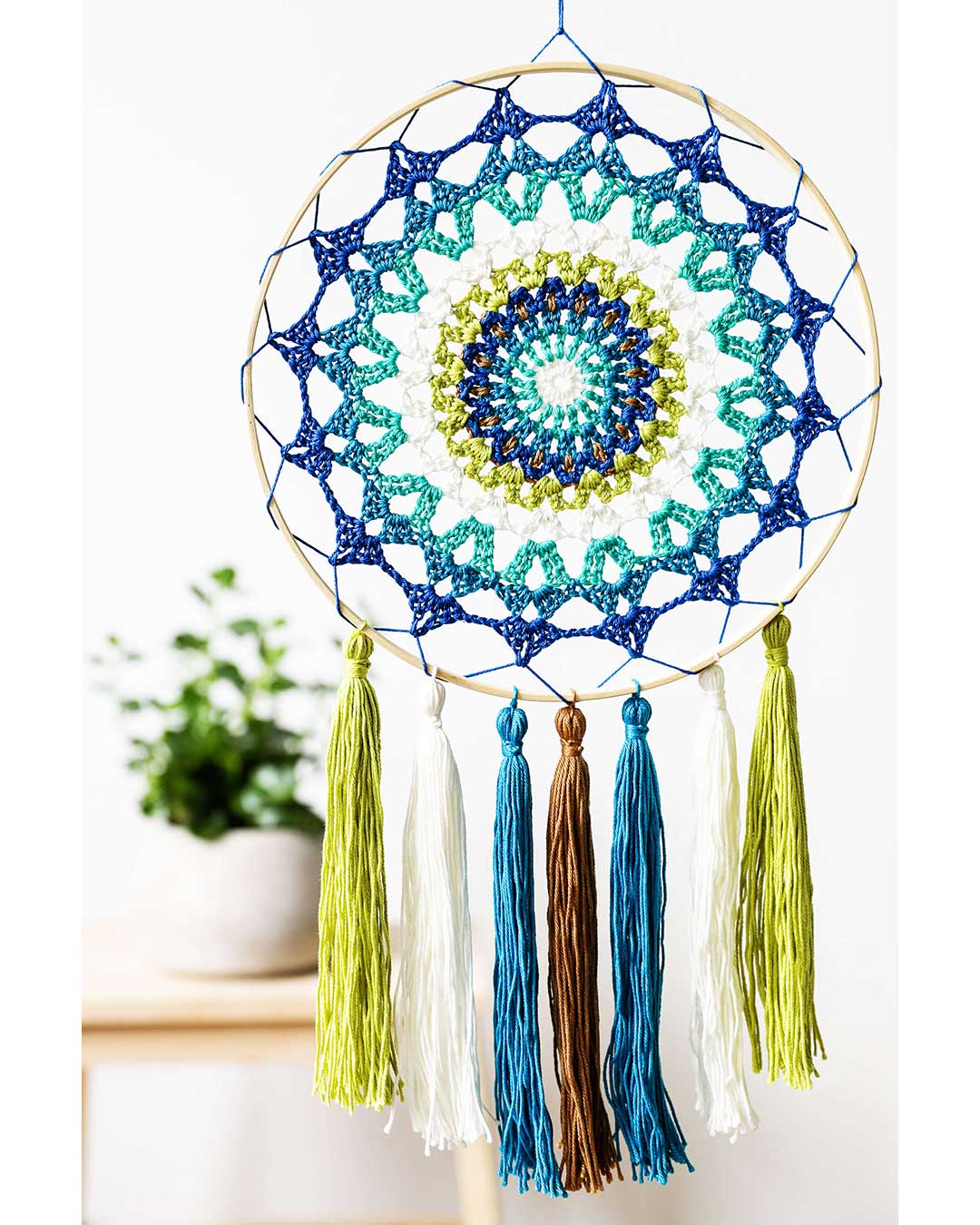 Anleitung Traumfänger mit Mandala