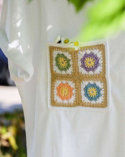 Anleitung Granny Squares als Dekoelement