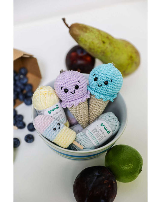 Anleitung Eis in der Waffel