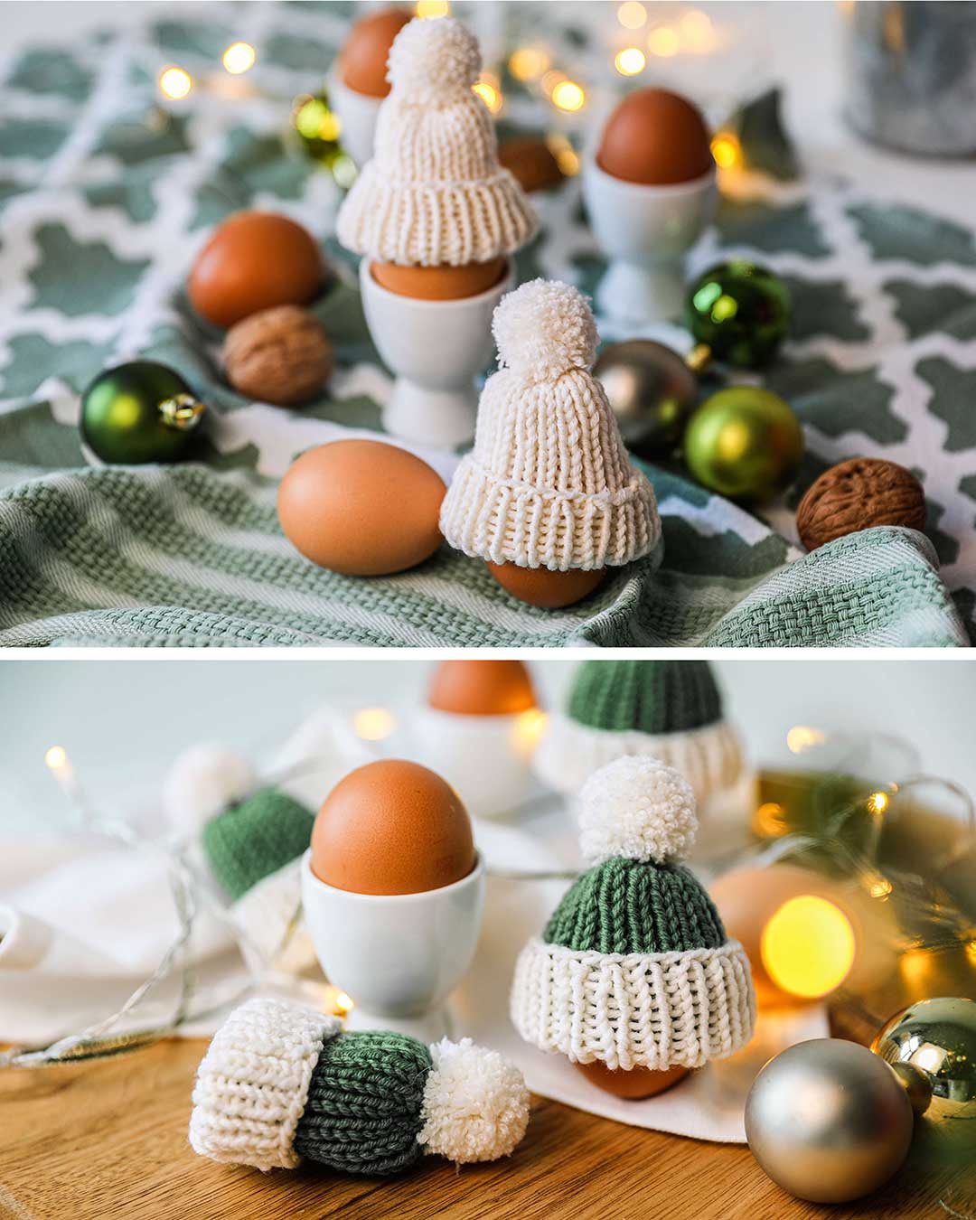 Egg warmer cap