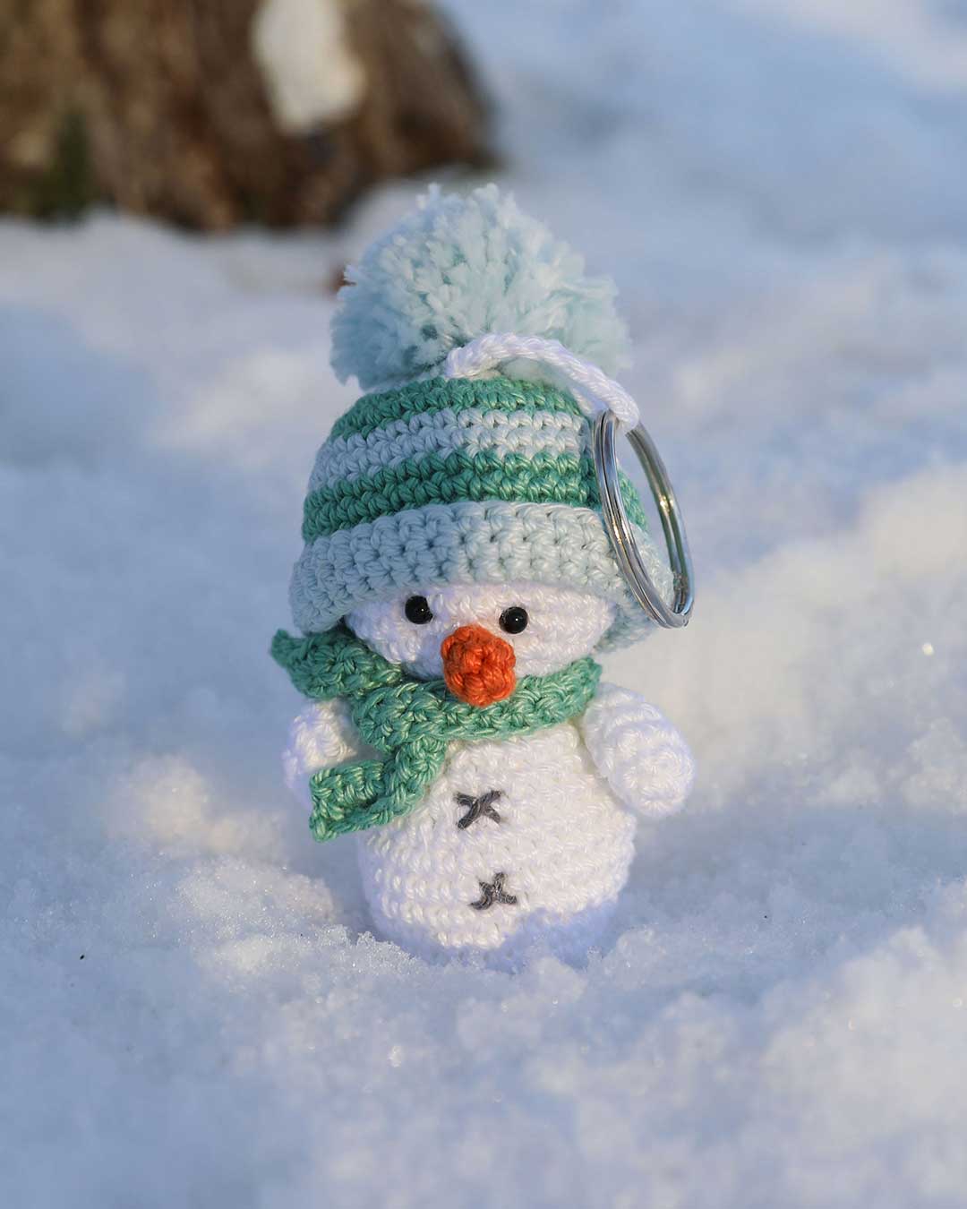 Anleitung Kleiner Schneemann