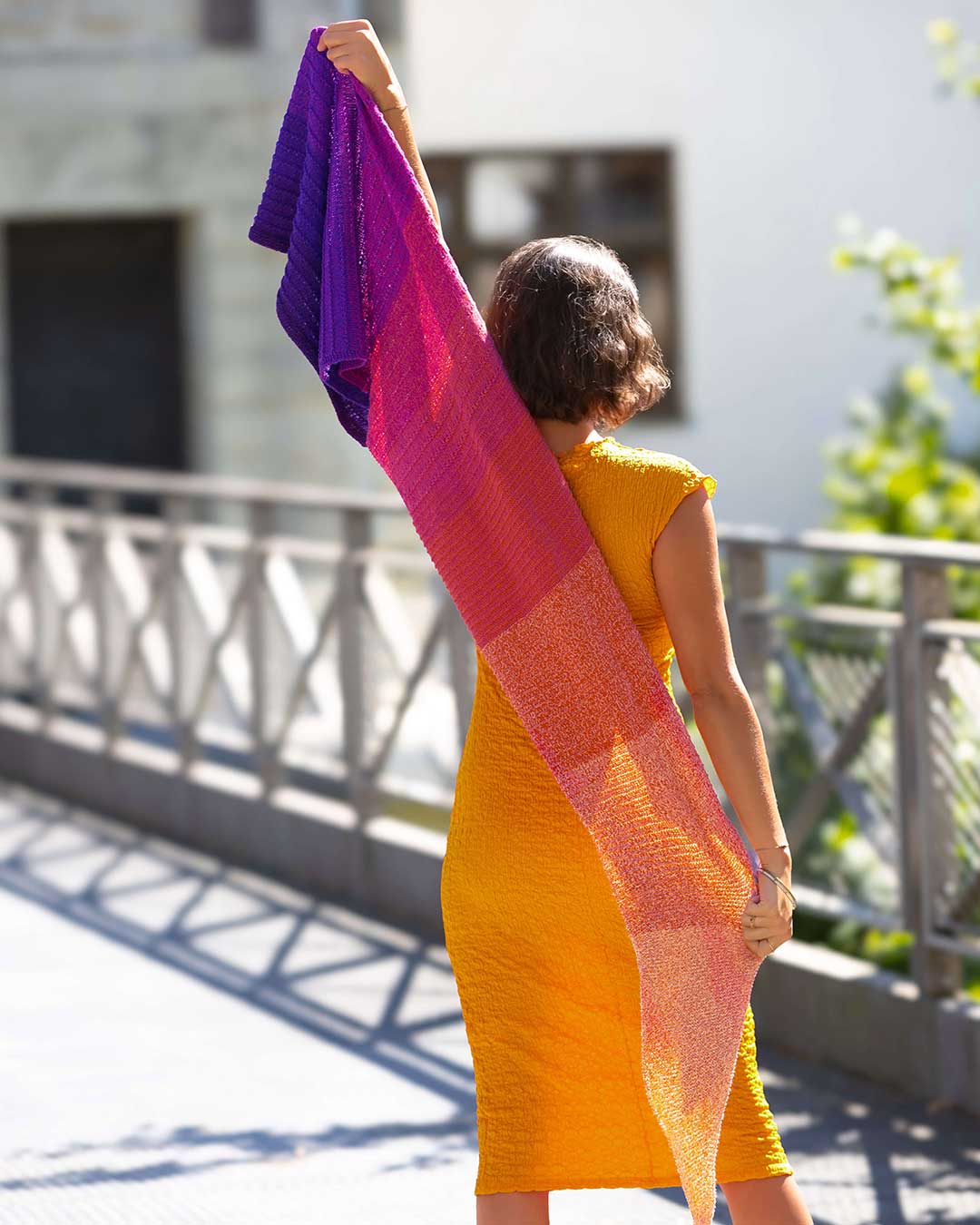 Instructions Dalia Triangle Scarf