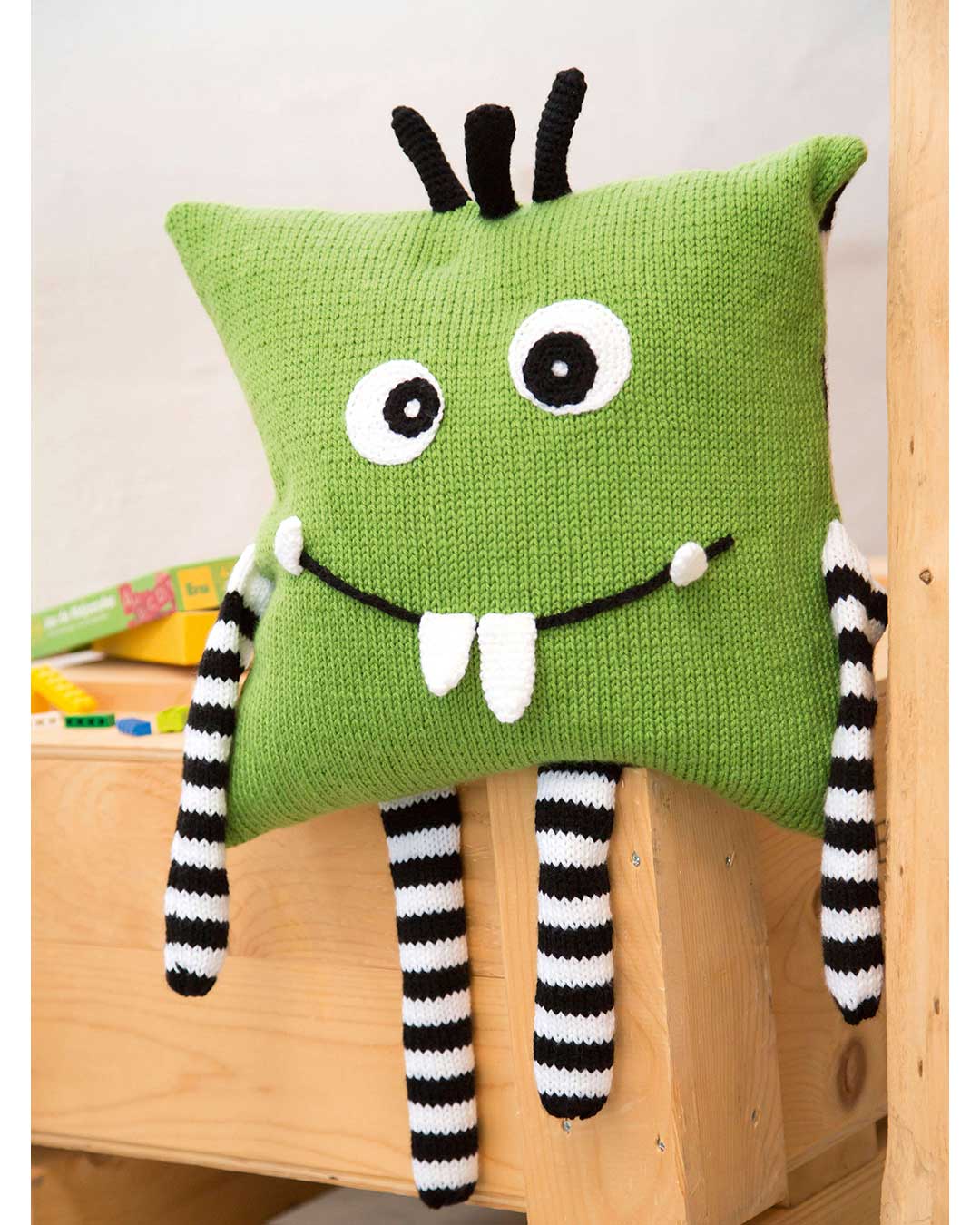 Monster pillow cover