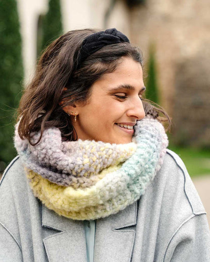 Instructions: Loop in brioche stitch