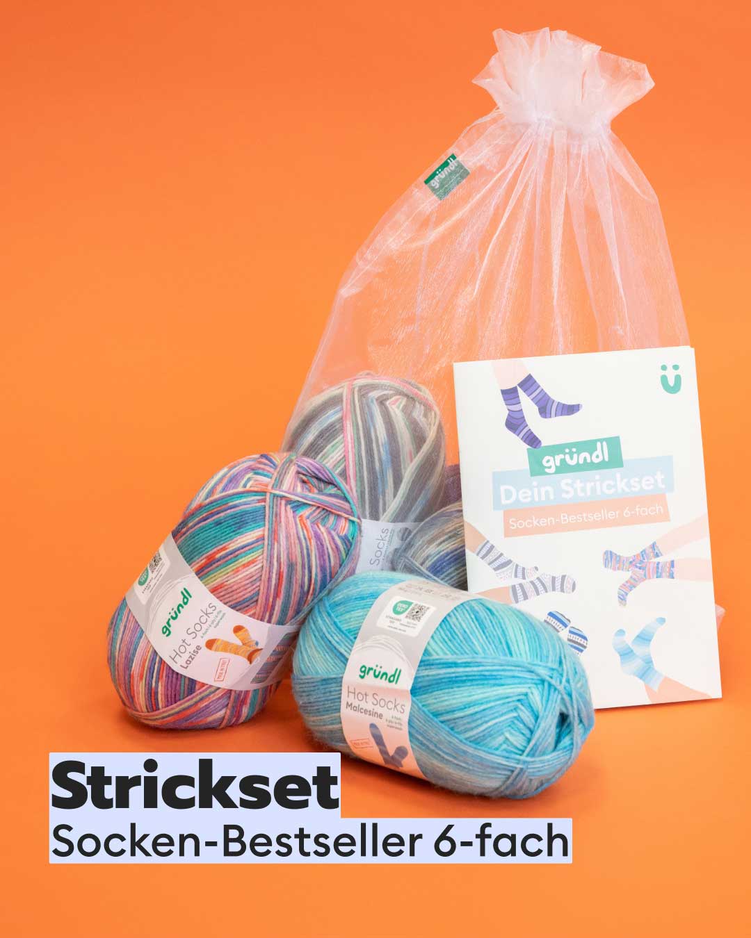 Knitting kit Best-selling Socks 6-ply