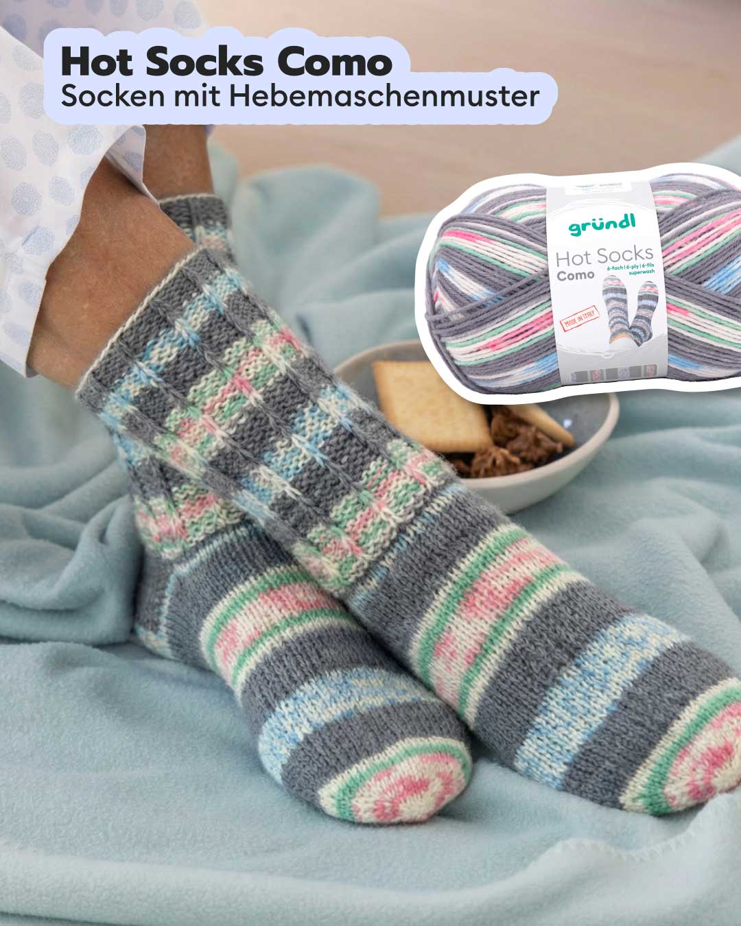 Knitting kit Best-selling Socks 6-ply
