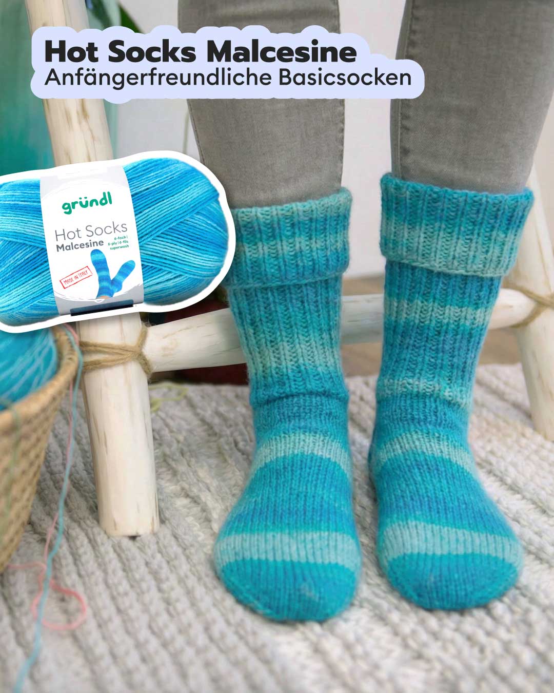 Knitting kit Best-selling Socks 6-ply