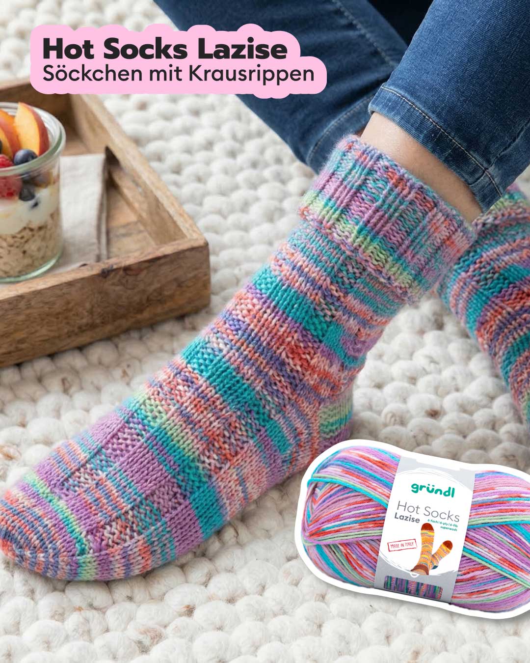 Knitting kit Best-selling Socks 6-ply