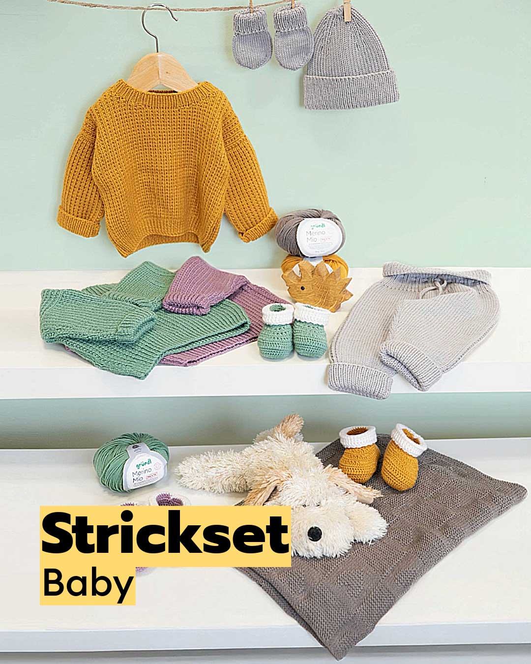 Strickset Baby