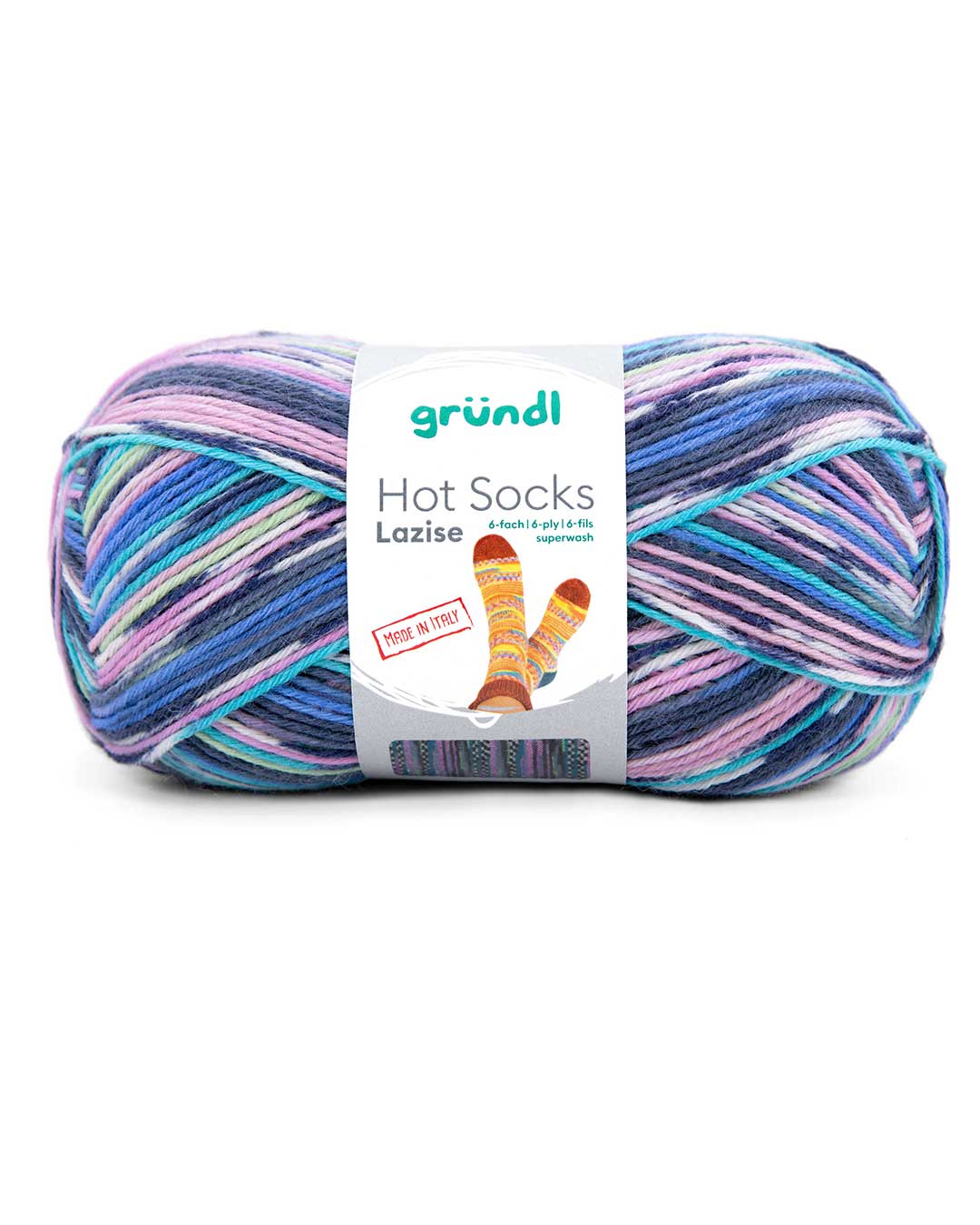 Hot Socks Lazise, 6-fach