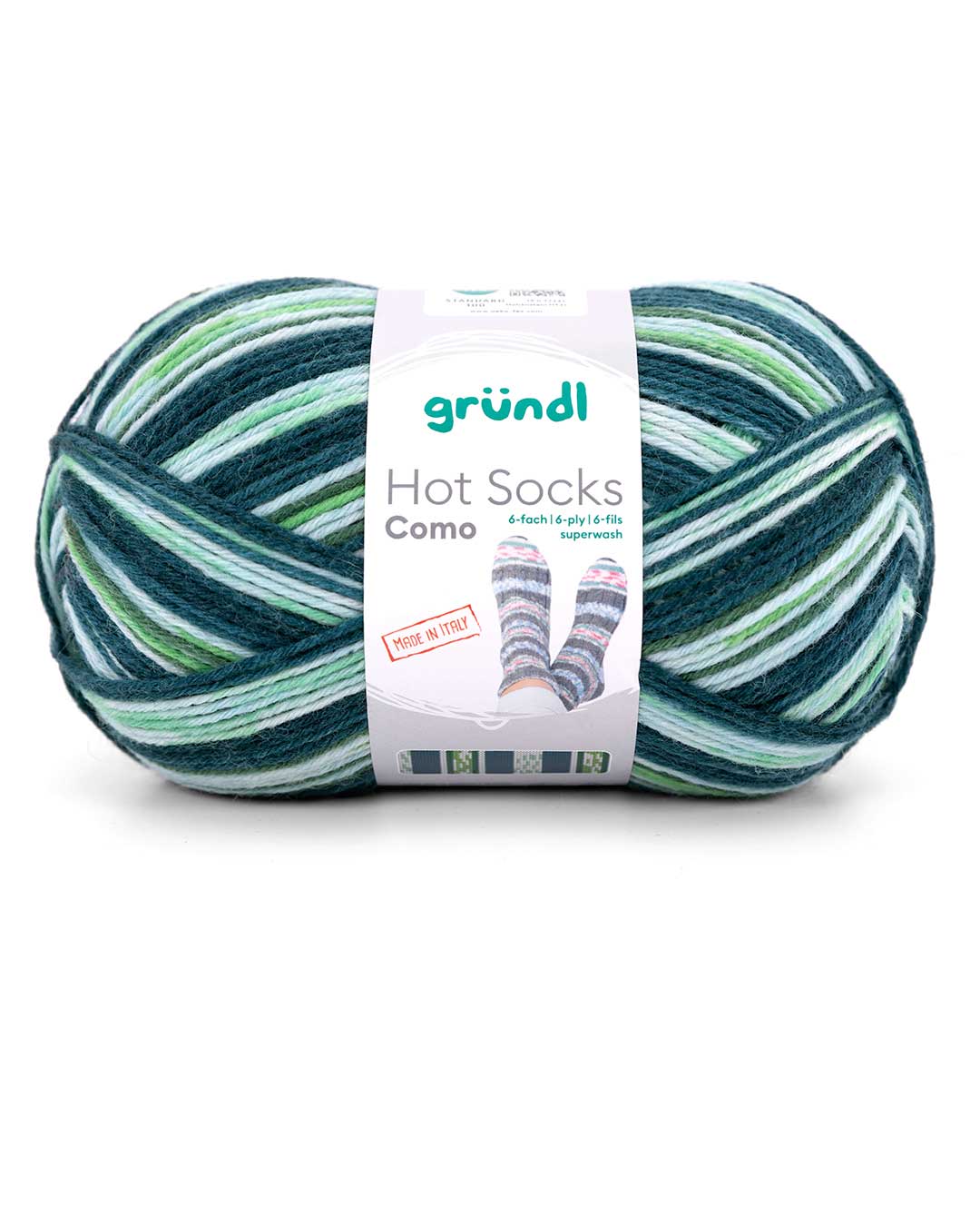 Hot Socks Como, 6-fach