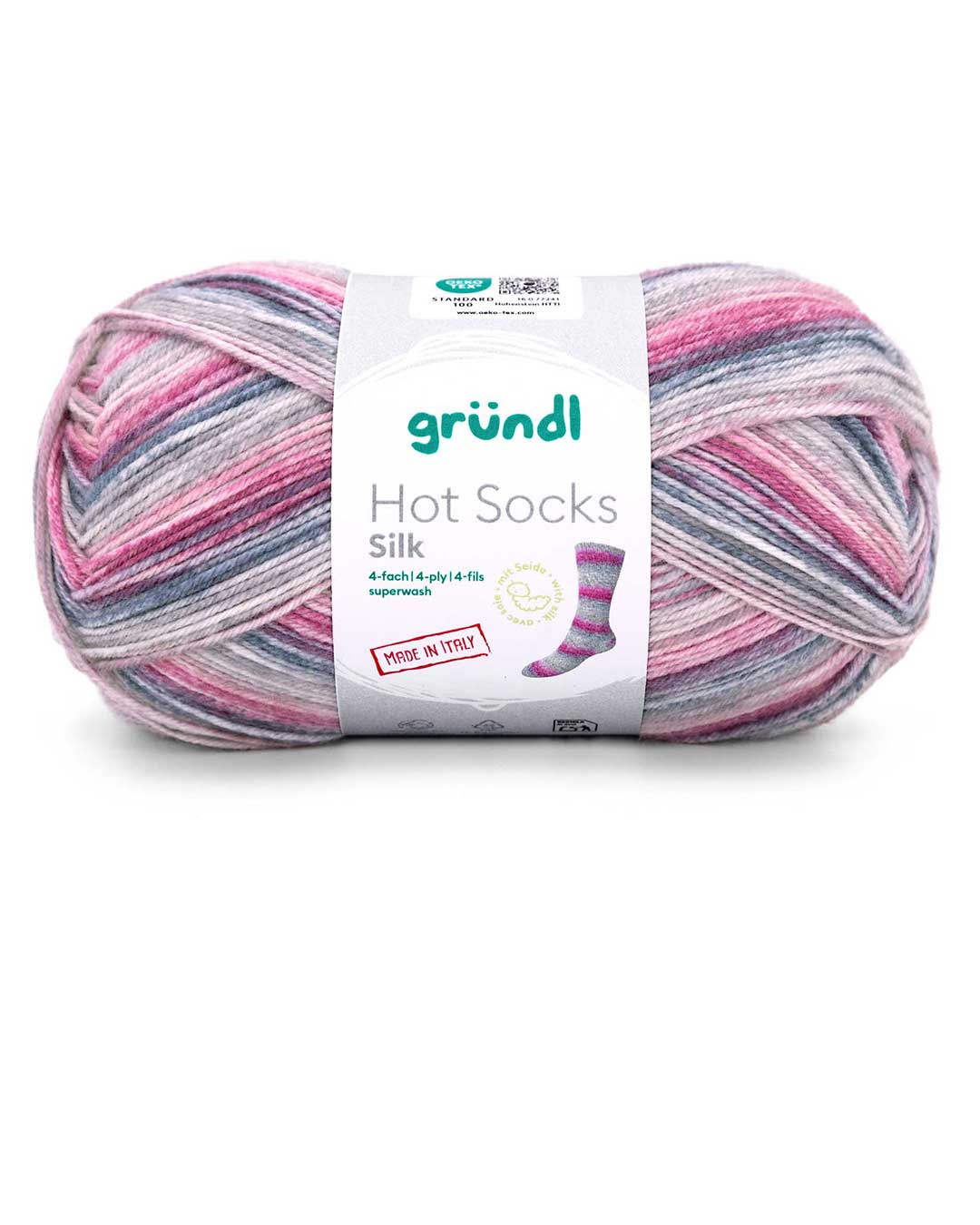 Hot Socks Silk, 4-ply