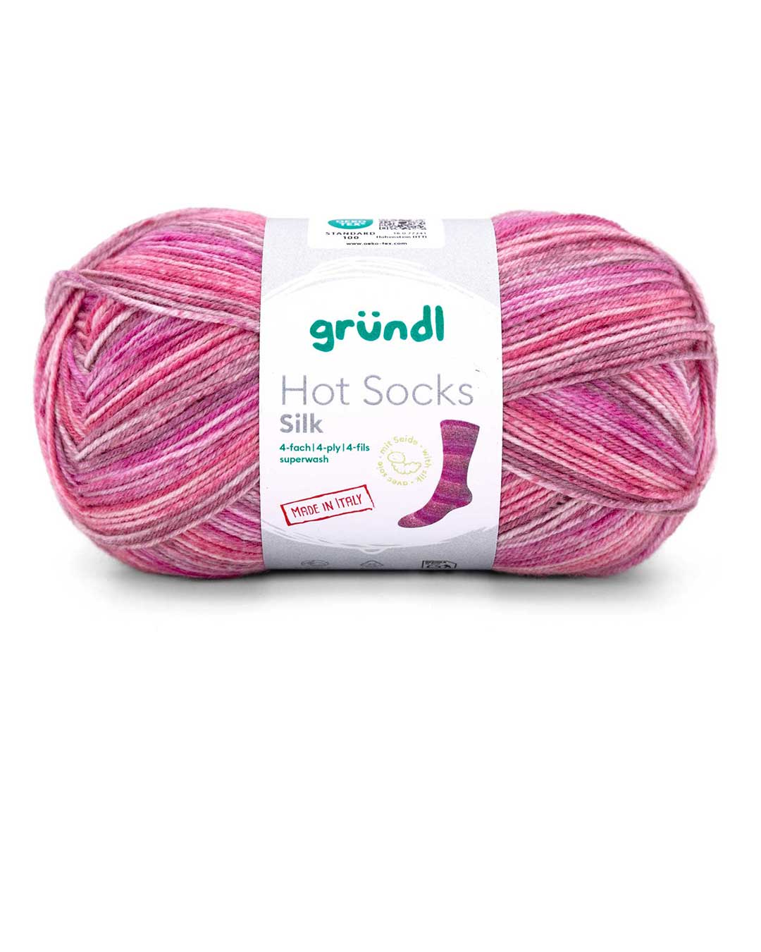 Hot Socks Silk, 4-ply
