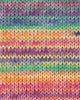 sun yellow-magenta-azure blue-fiery red-grass green