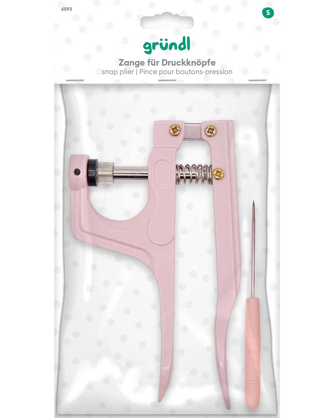 Pince pour boutons-pression