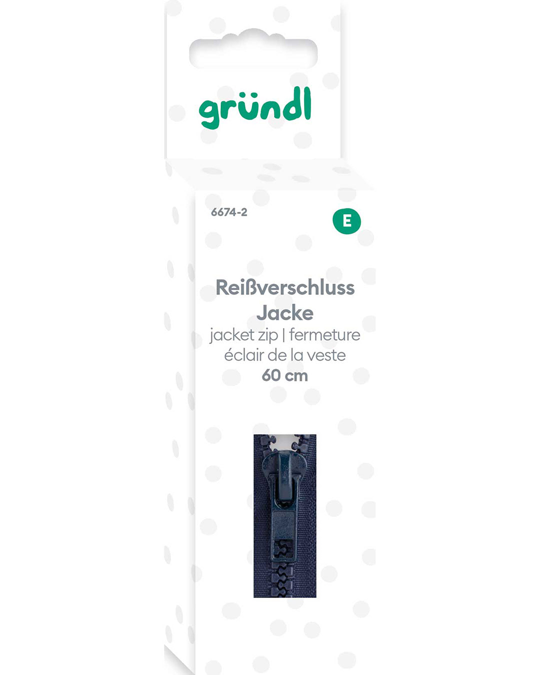 Zipper Jackets, 60 cm