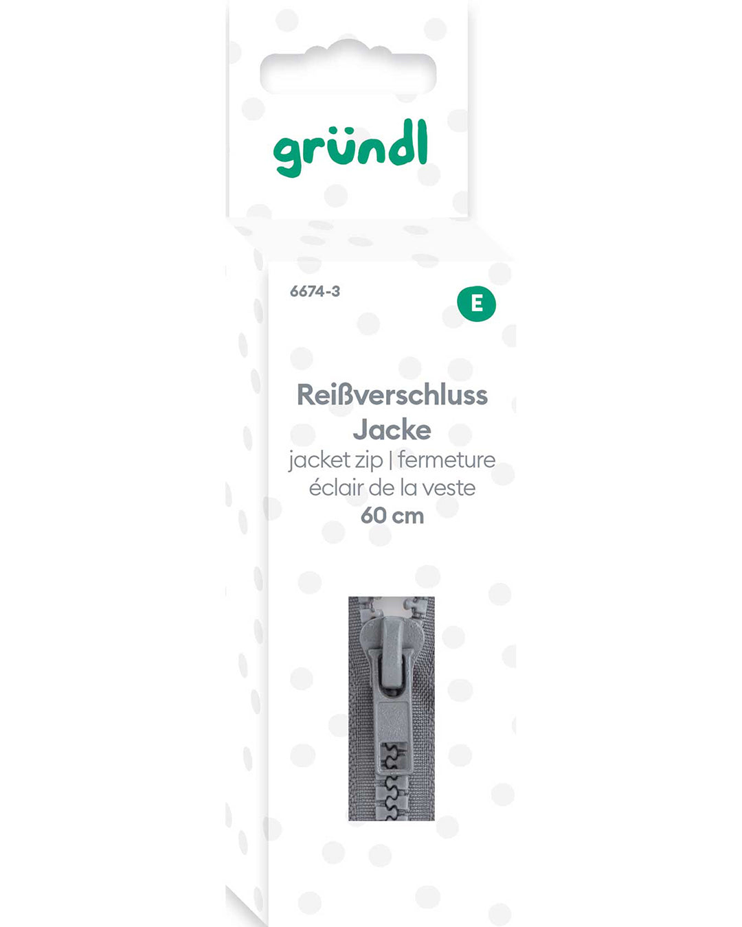 Zipper Jackets, 60 cm