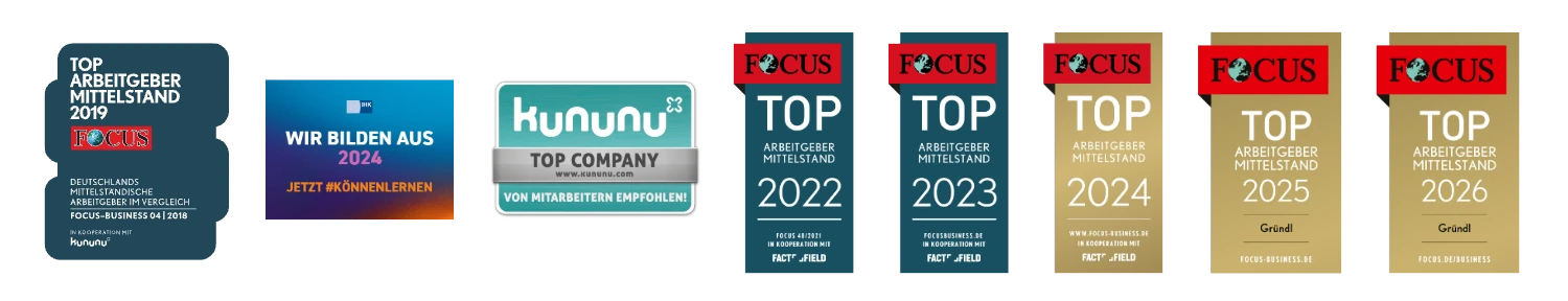 Auszeichnungen als Arbeitgeber